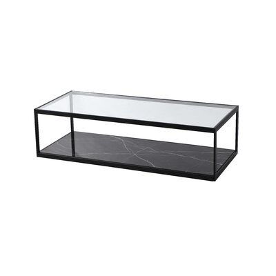 Tamon Floor Shelf 1 Coffee Table with Storage - Image 0