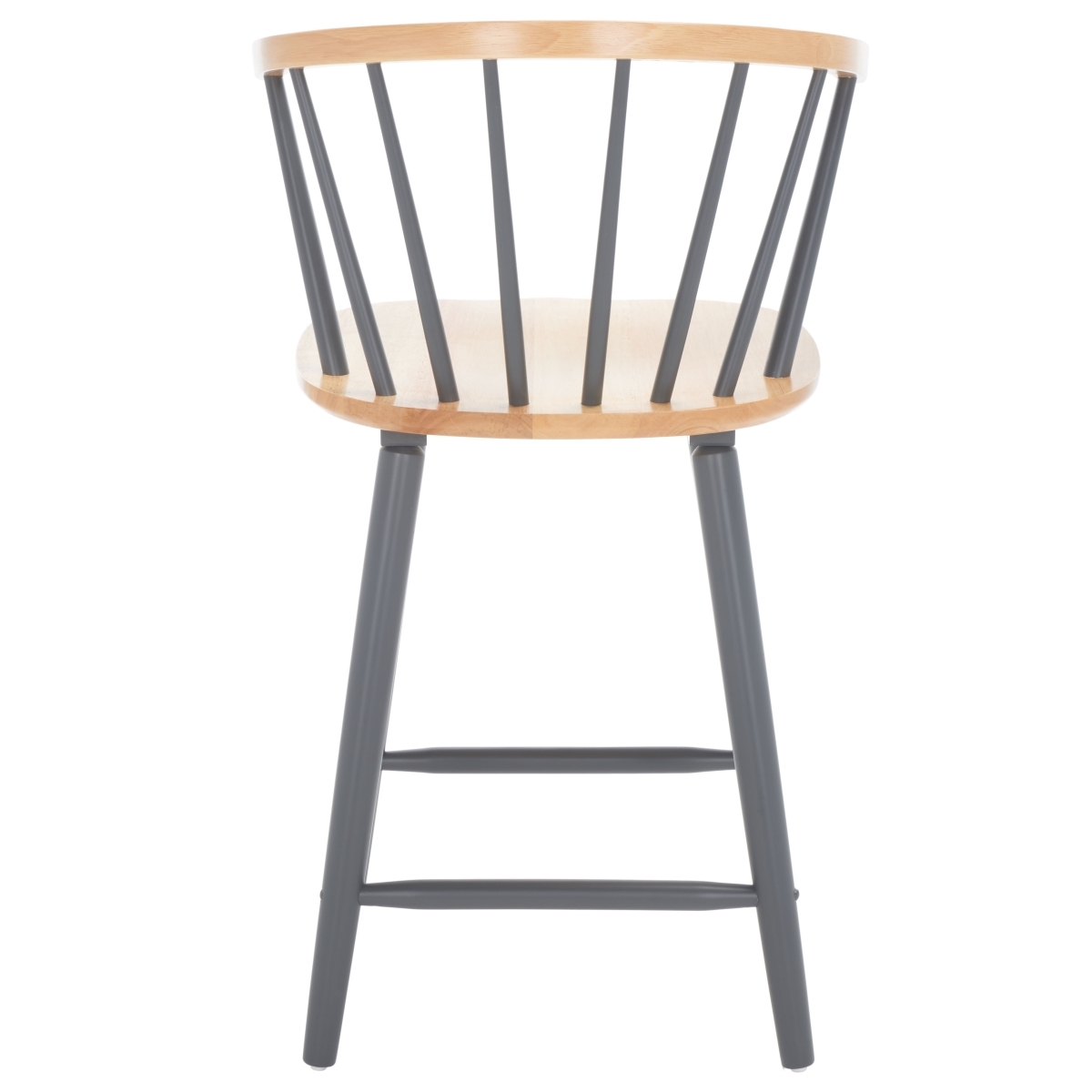 Blanchard Counter Stool - Natural / Grey - Safavieh - Image 7