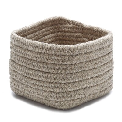 All-Natural Wool Chucky Braided Basket - Image 0