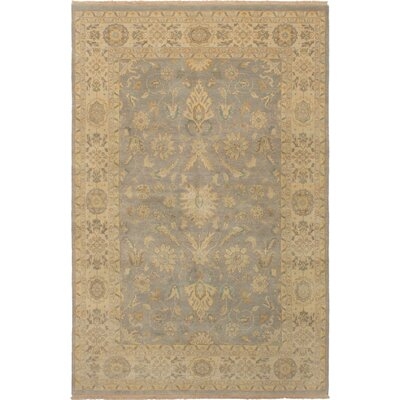 One-of-a-Kind Sonnier Hand-Knotted Gray 6'6" x 9'11" Wool Area Rug - Image 0