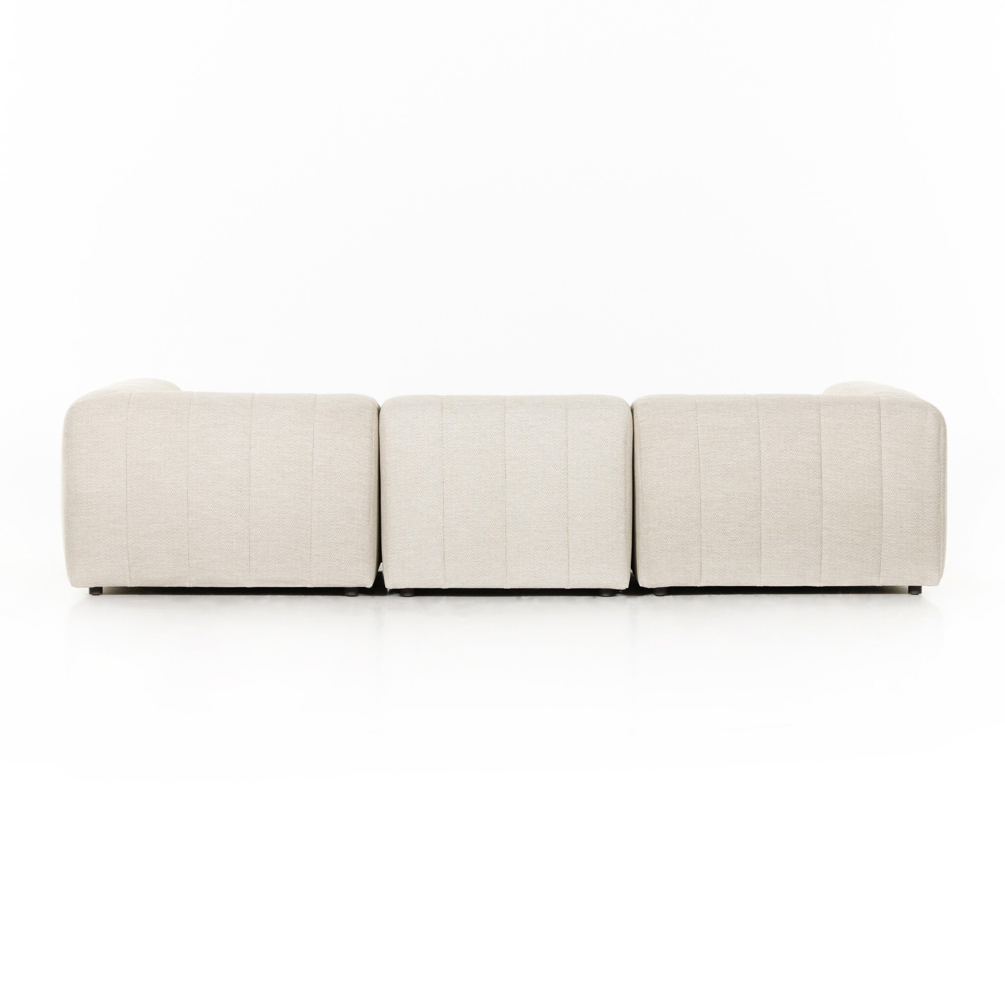 Gwen Outdoor 3-Piece Sectional Sofa - Faye Sand - Image 4