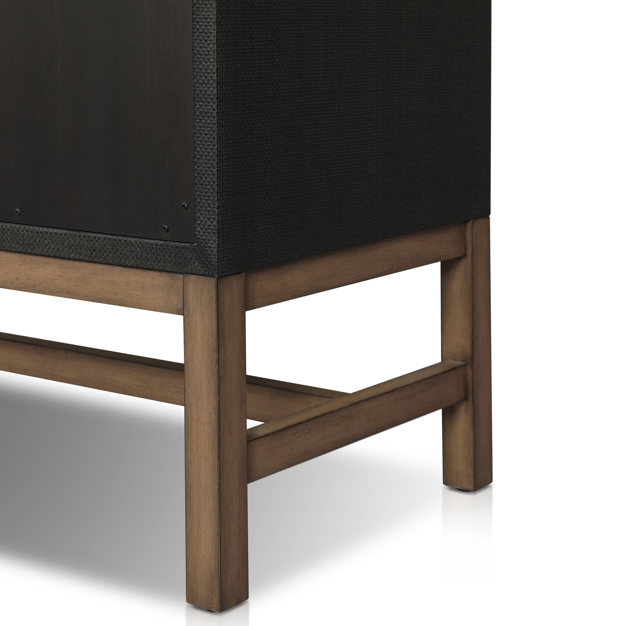 Fiona Tall Dresser - Black Raffia - Image 11