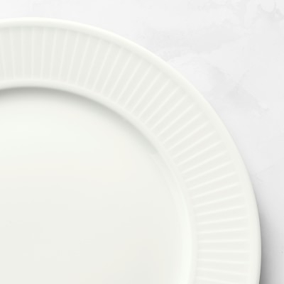 Pillivuyt Plisse Porcelain 16-Piece Dinnerware Set with Cereal Bowl - Image 2