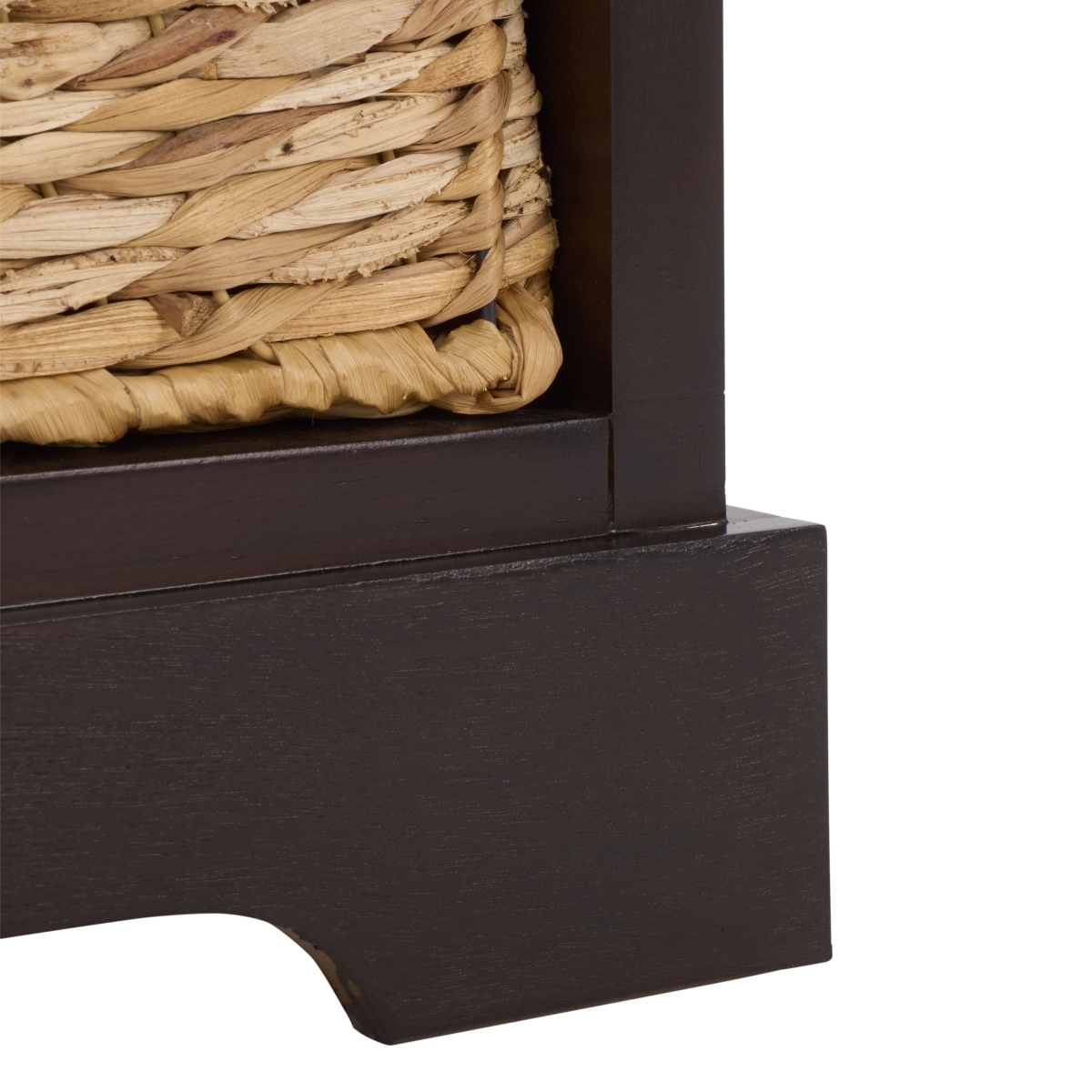 Damien 3 Drawer Storage Bench - Dark Chocolate - Image 3