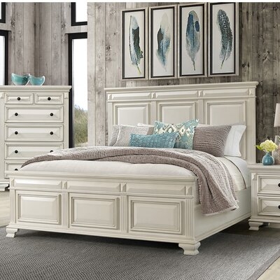 Grantham Solid Wood Low Profile Standard Bed - Image 0