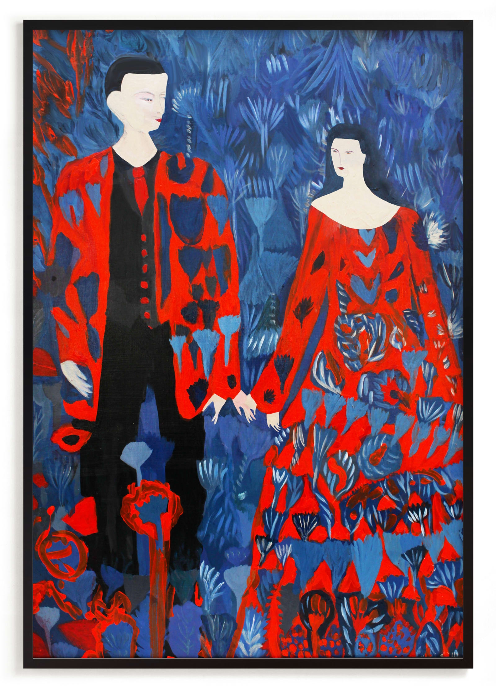 Blue Rain Limited Edition Fine Art Print 2 - Image 0