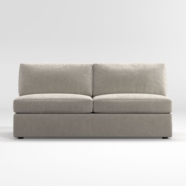 Notch Armless Sofa - Image 0