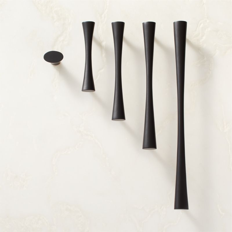 Cravat Matte Black Knob 1.25" - Image 3