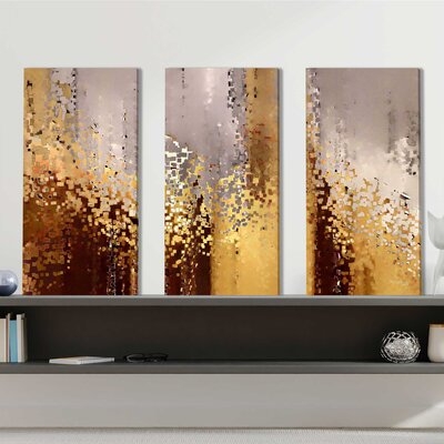 "Malachi 3:2. Refiners Fire" By Mark Lawrence 3 Piece Graphic Print Set On Canvas - Image 0