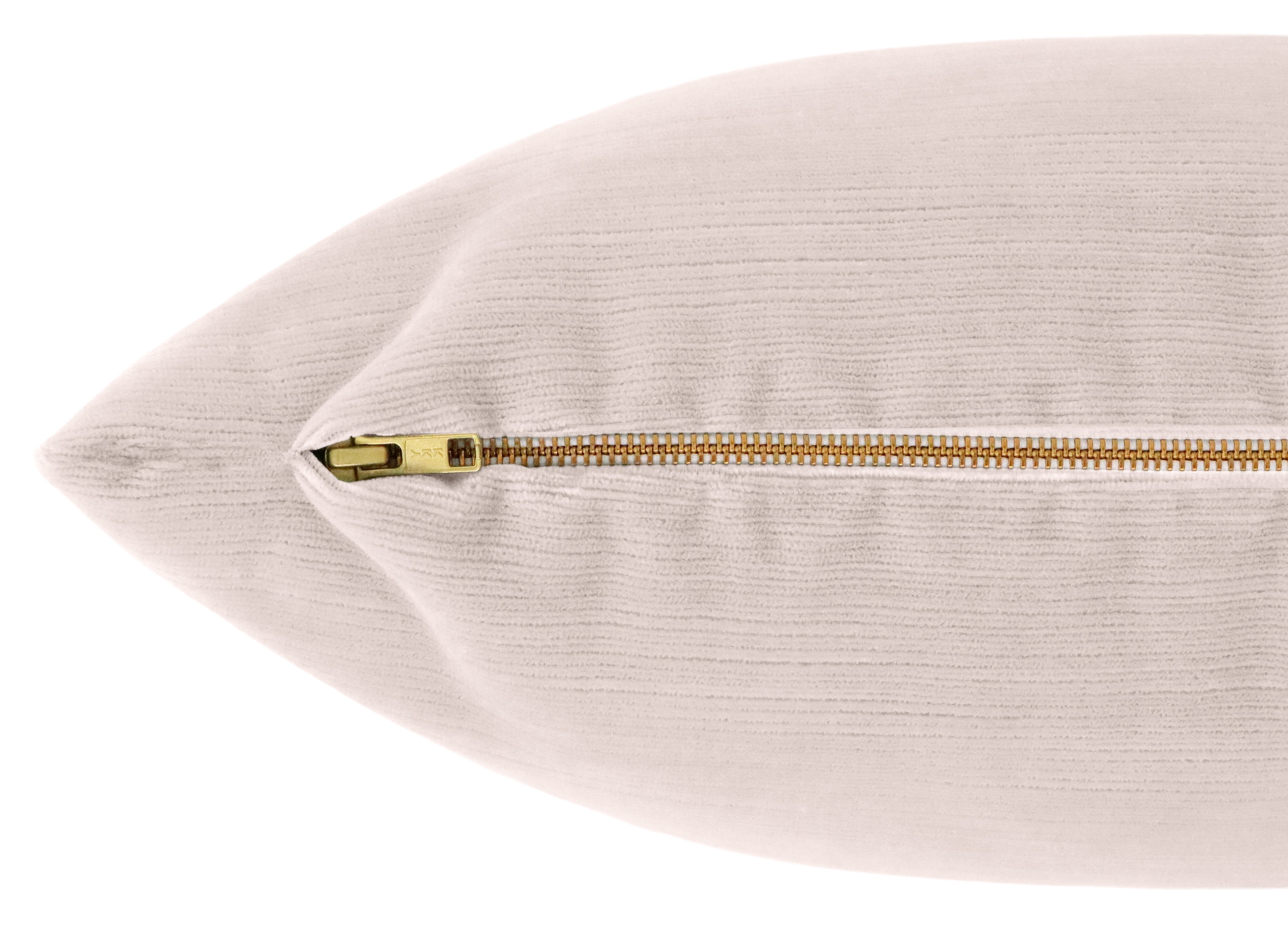 THE XL LUMBAR :: STRIE VELVET // BALLET - BY THE YARD - Image 1