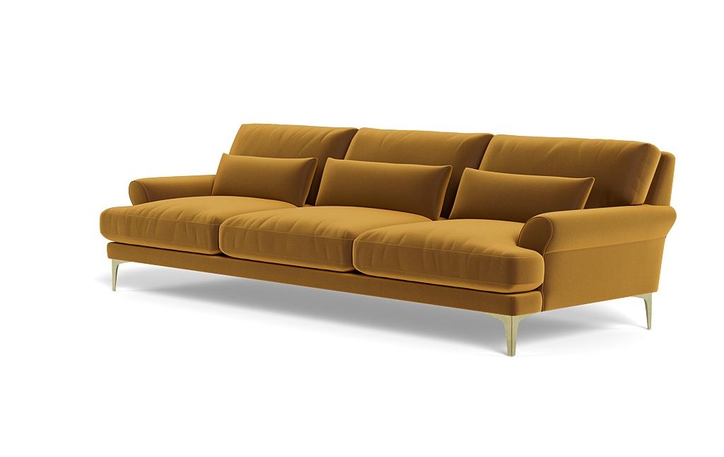 Maxwell Fabric 3-Seat Sofa by Apartment Therapy - Image 2