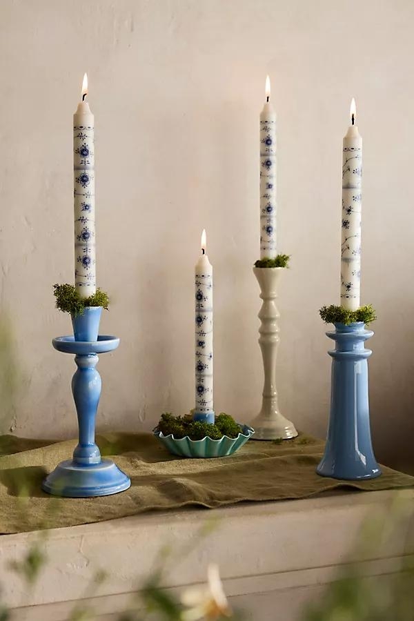 Chinoiserie Tapers, Set of 4 - Image 0