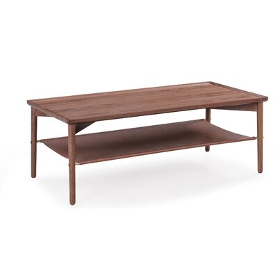 Bucknell Solid Wood Coffee Table with Storage - Image 0