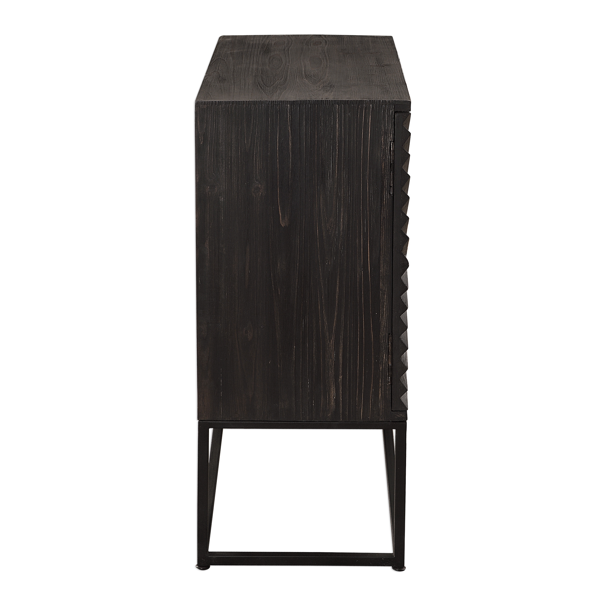 Zadie Ebony Accent Cabinet - Image 5