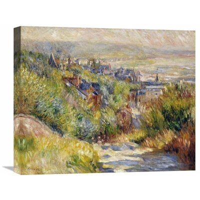 'The Heights at Trouville' by Pierre-Auguste Renoir Painting Print on Wrapped Canvas - Image 0