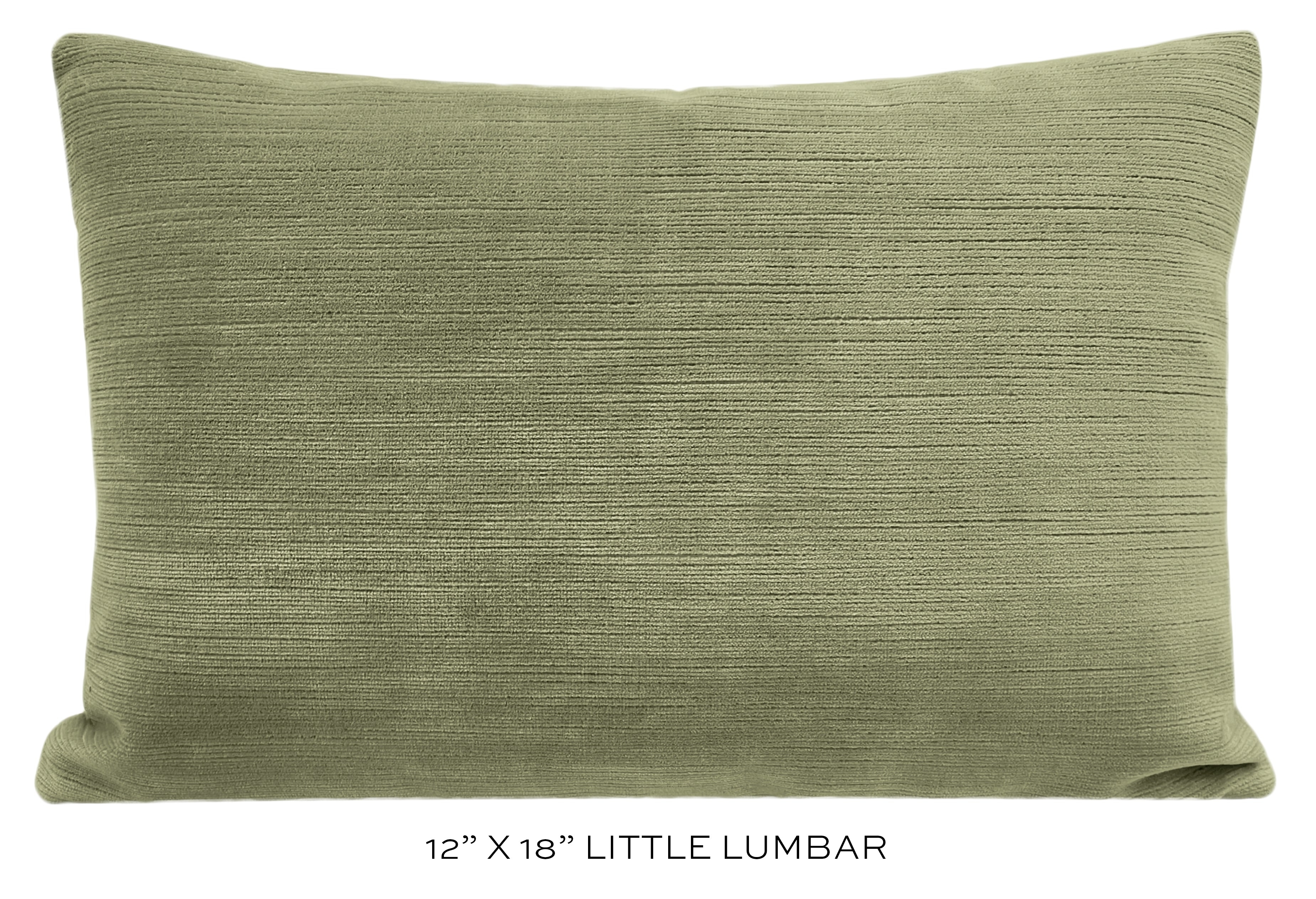 STRIE VELVET // SPANISH MOSS - 14" X 36" - Image 3