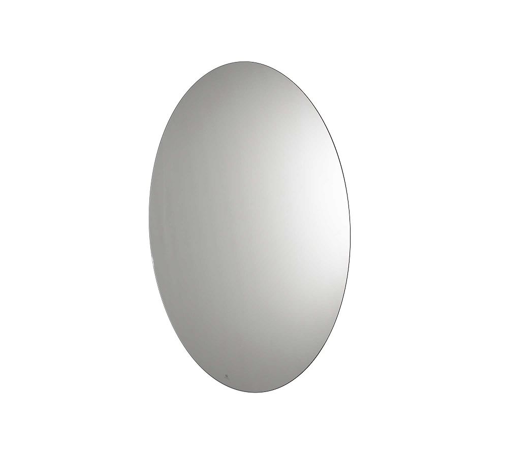 Jarood Oval Frameless LED Light Mirror - Image 0