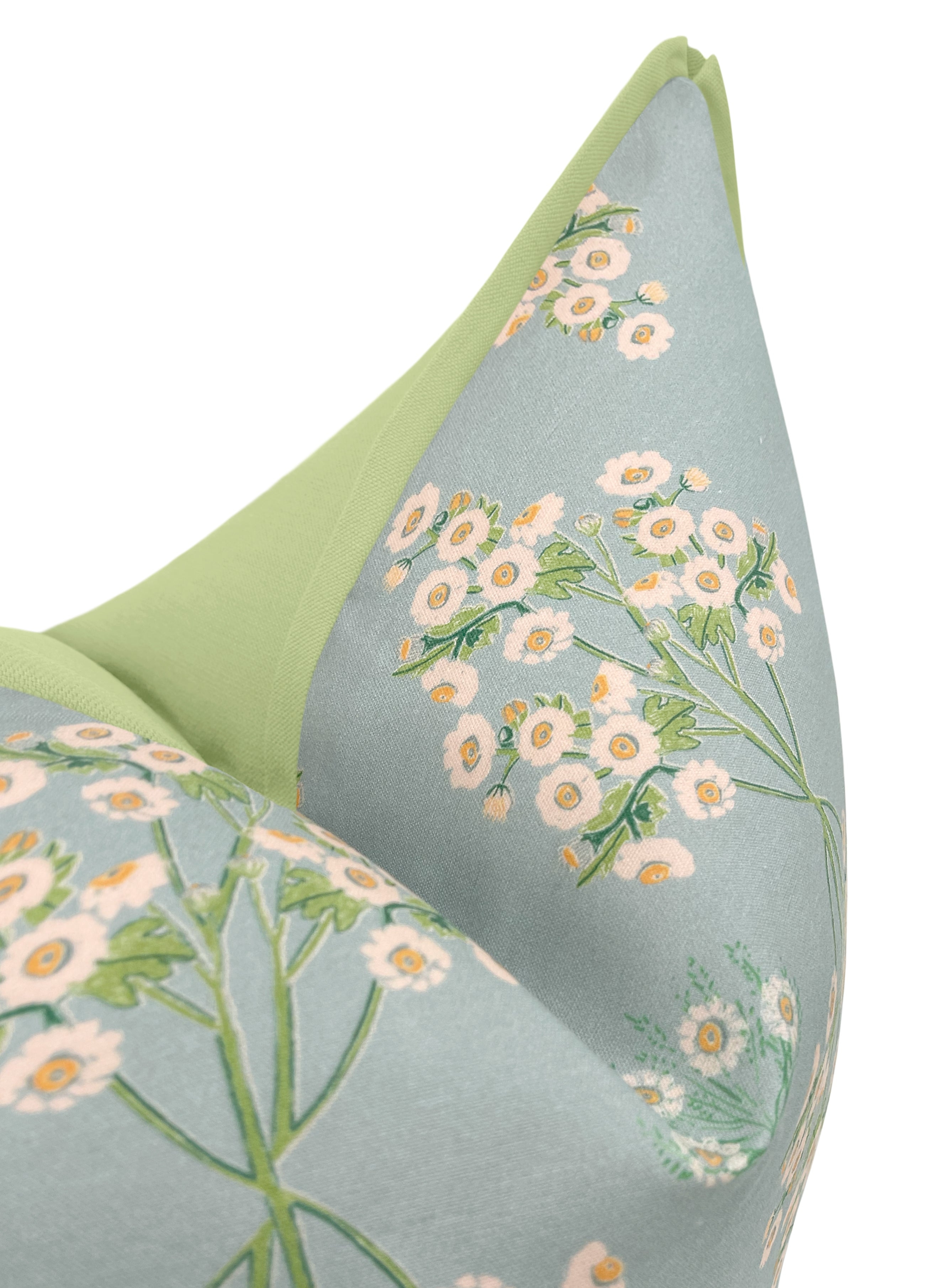 SUZANNA | LULIE WALLACE - 14" X 36" / BUTTERFLY FLANGE / Celadon - Image 0