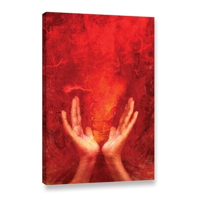 Chakra Fire Gallery Wrapped Floater-Framed Canvas - Image 0