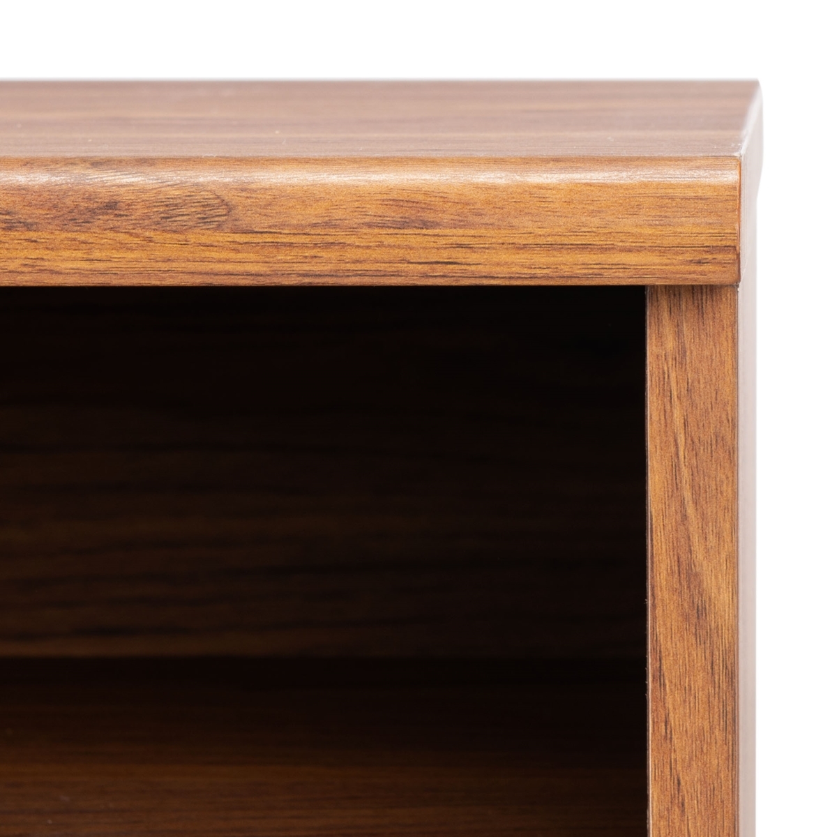 Aurelio 1 Shelf Media Stand - Walnut - Safavieh - Image 2