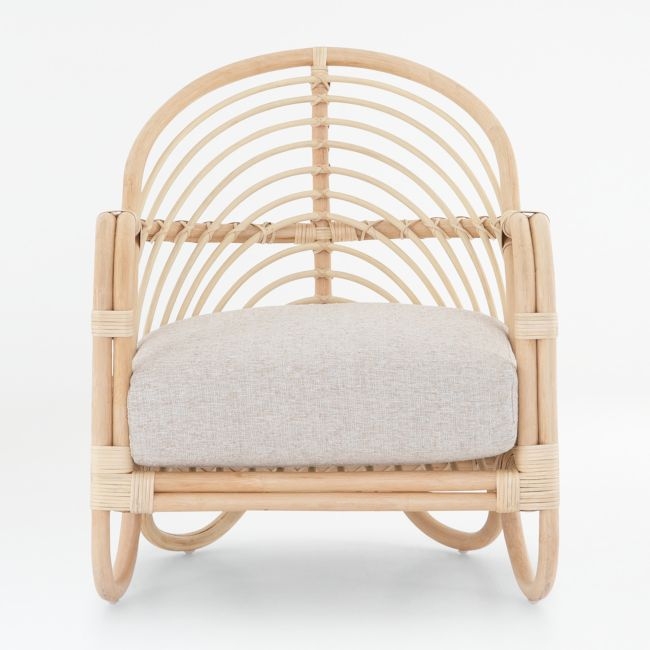 Etta Natural Rattan Chair - Image 1