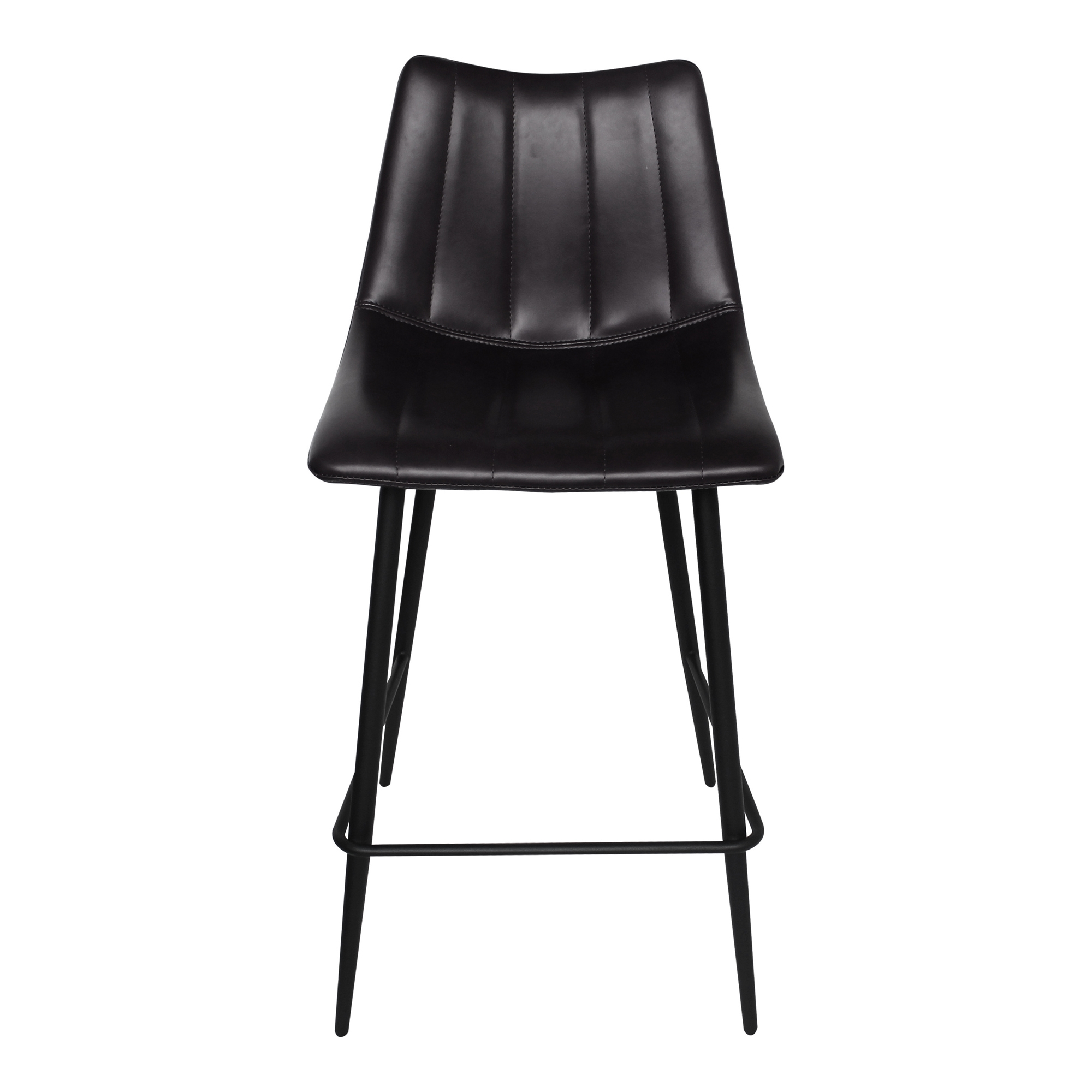 Alibi Counter Stool Matte Black - Set Of Two - Image 0