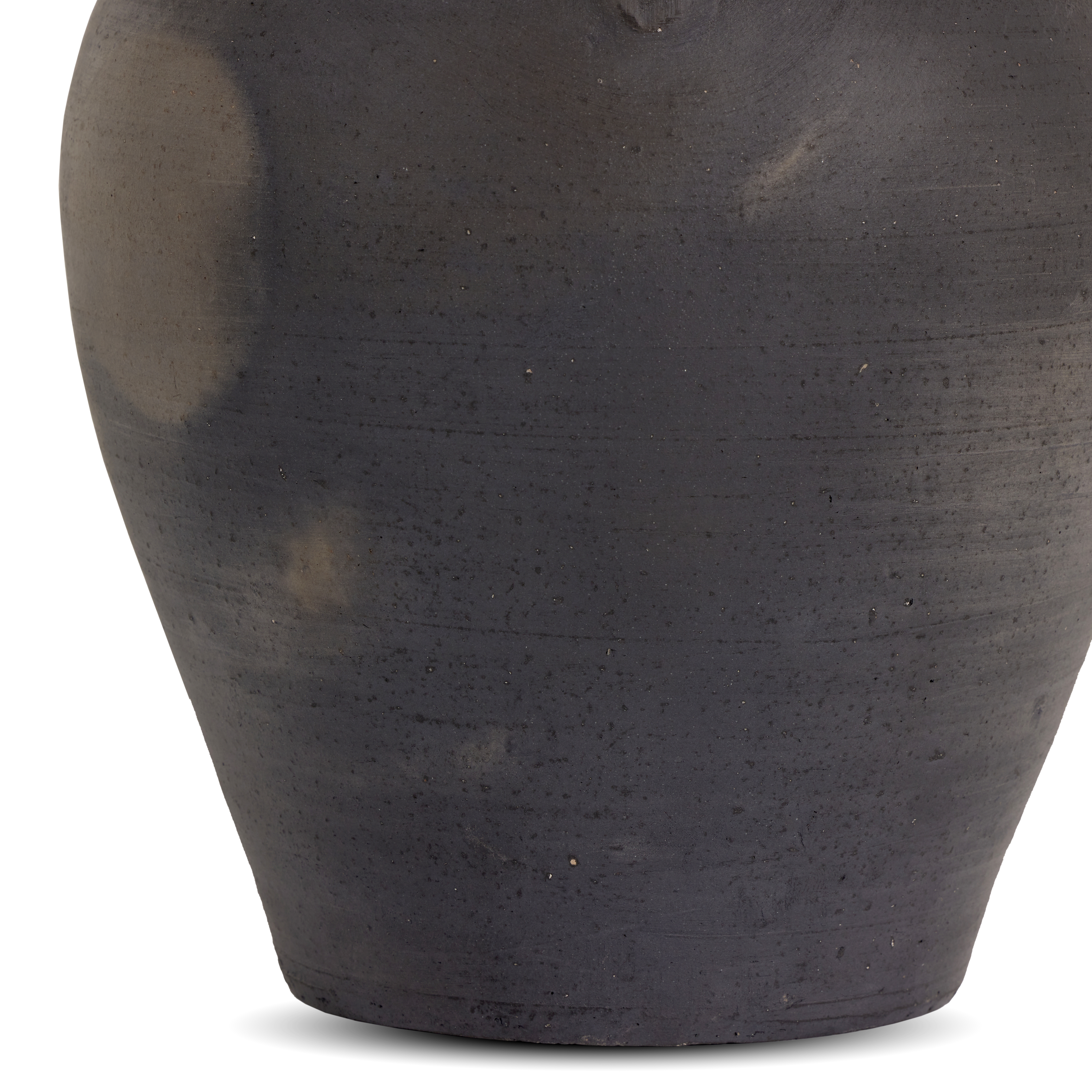 Laith Vase-Aged Black Ceramic - Image 3