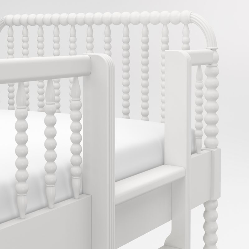 Jenny Lind White Wood Spindle Kids Twin Bunk Bed - Image 2