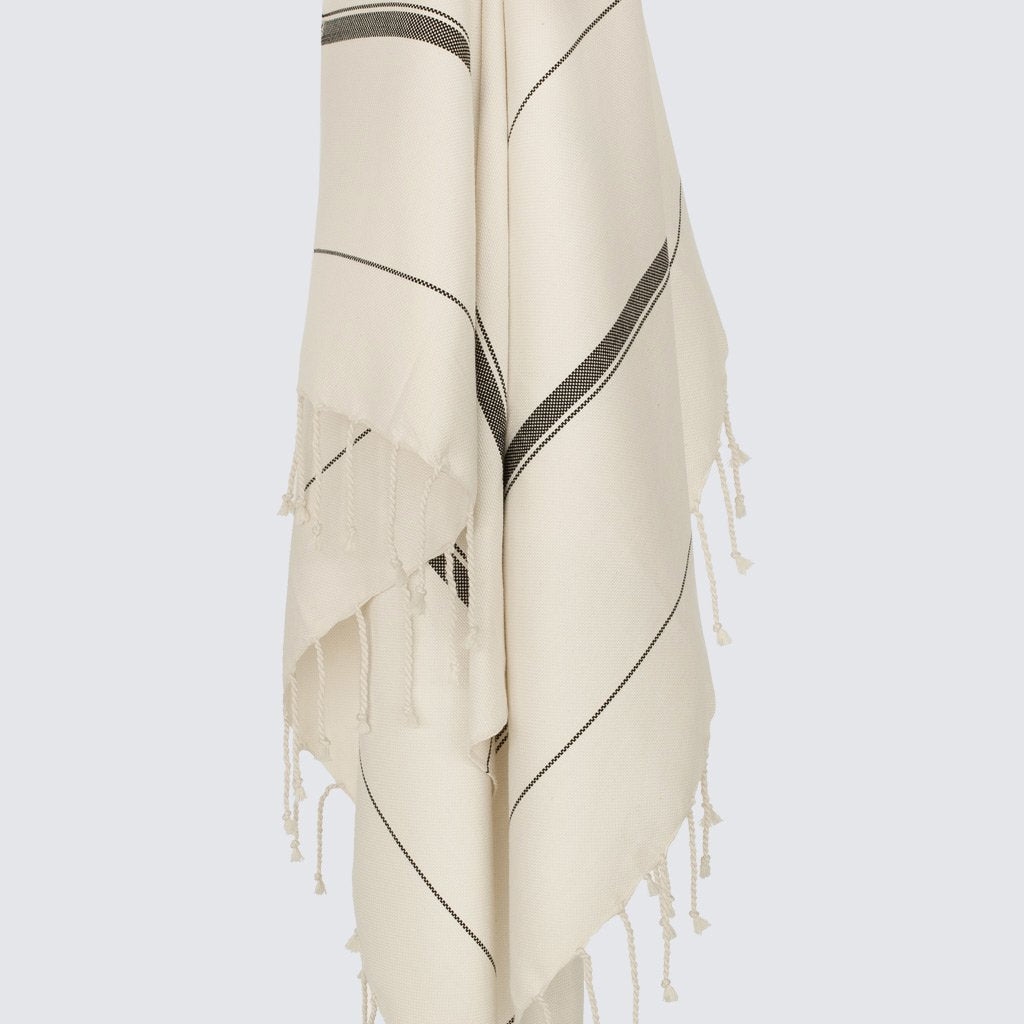 The Citizenry Marrakech Spa 2 Bath Towels | Black - Image 4