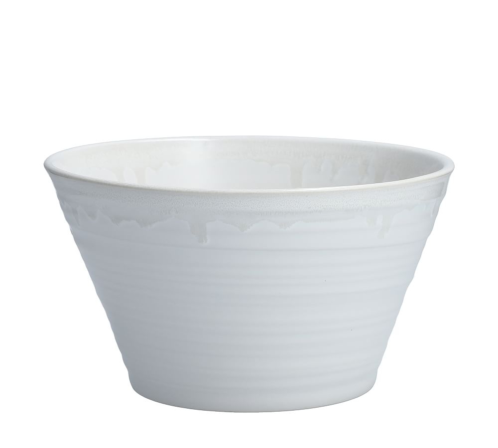 Cloud Terre Lena Stoneware Serving Bowl - White - Image 0