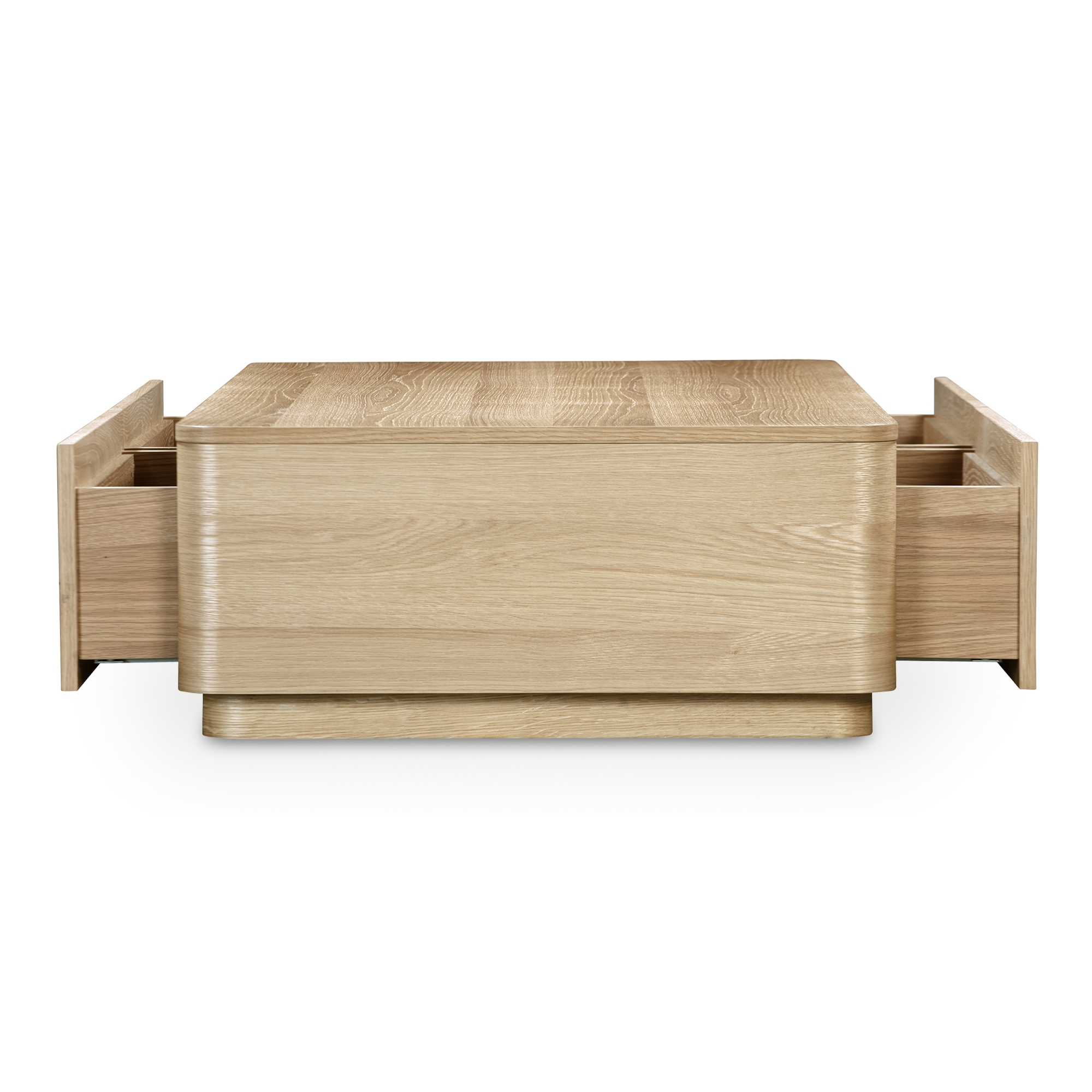 Round Off Coffee Table Natural Oak - Image 6