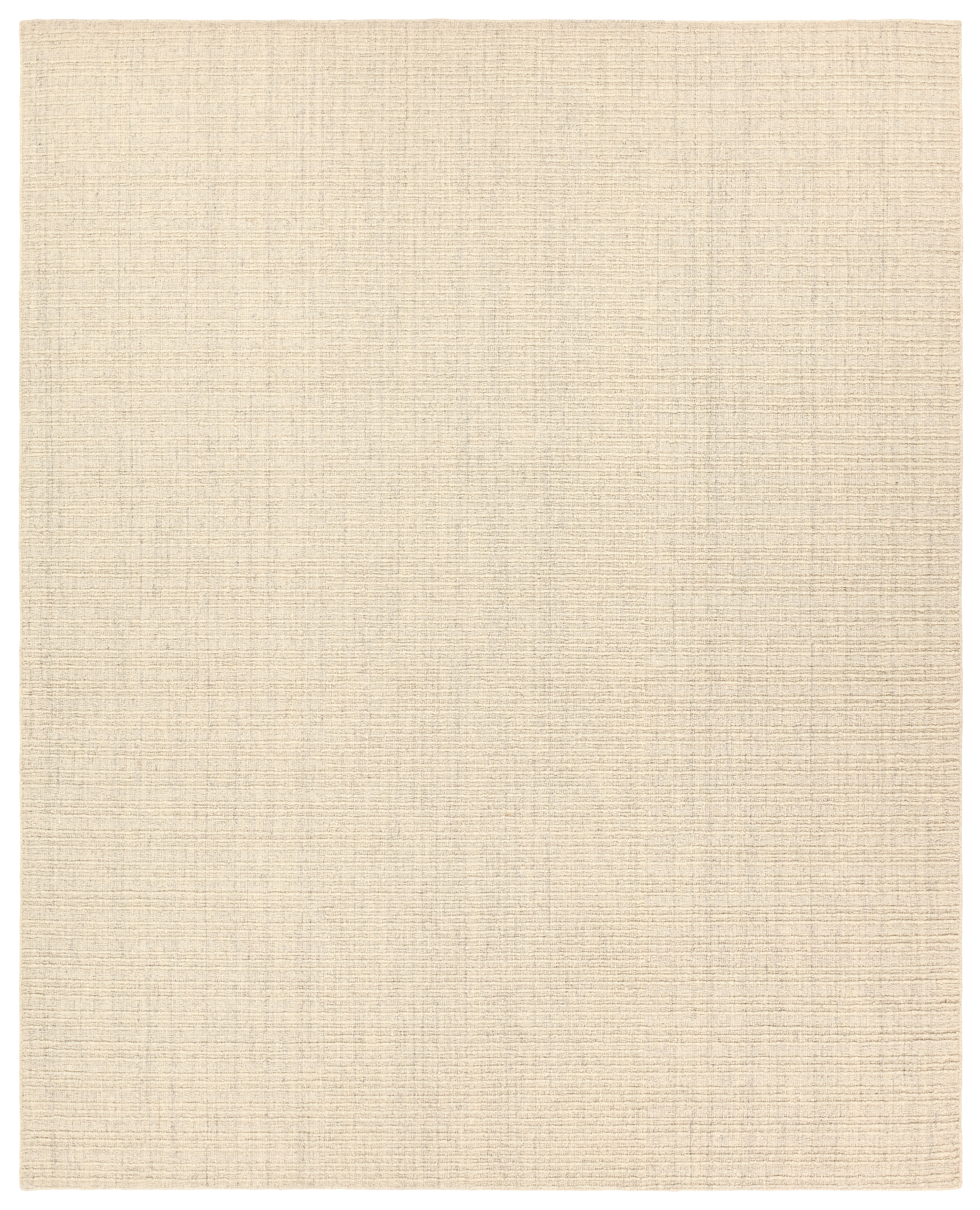 Vidalia AMI06 Handmade Solid Tan and White Area Rug (9'6"x13'6") - Image 0