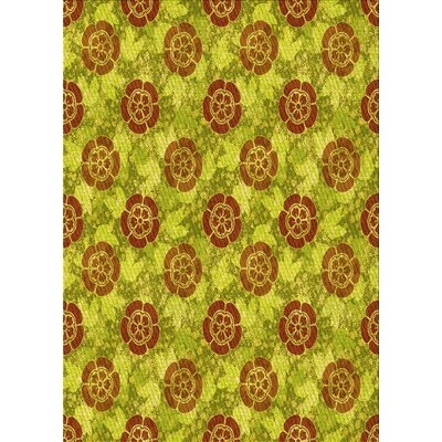 Grimmett Floral Yellow Area Rug - Image 0