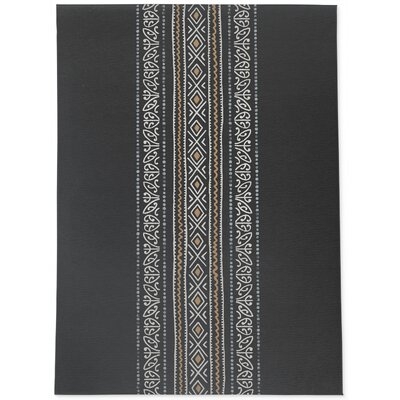 Ahsaad BLACK Outdoor Rug By Winston Porter - Image 0