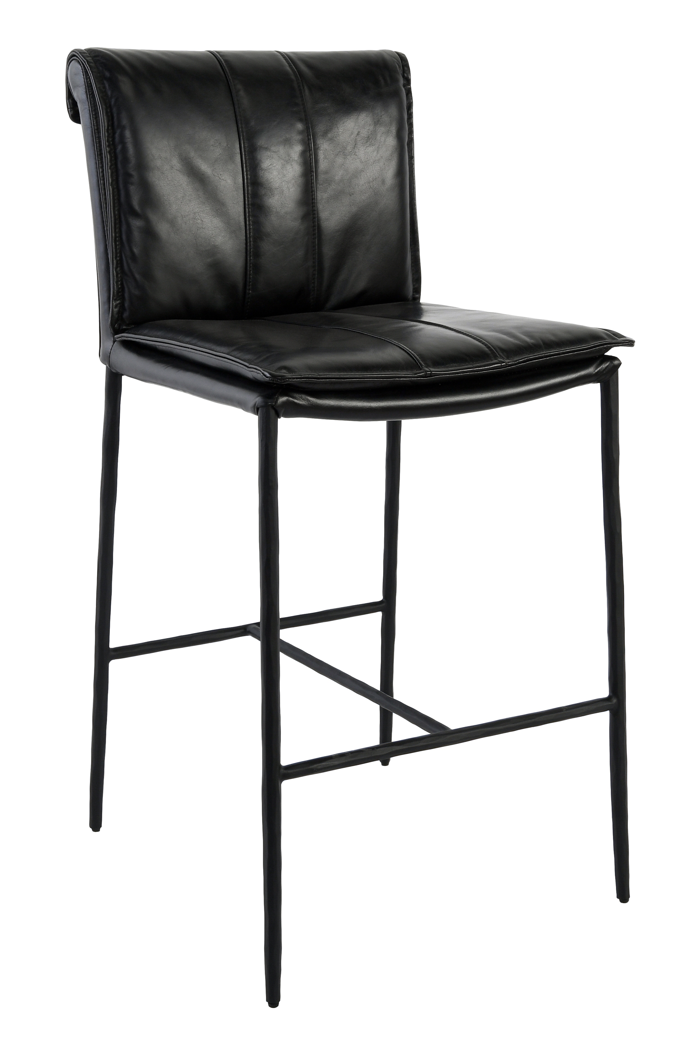 Mayer 26" Counter Stool Jet Black - Image 0