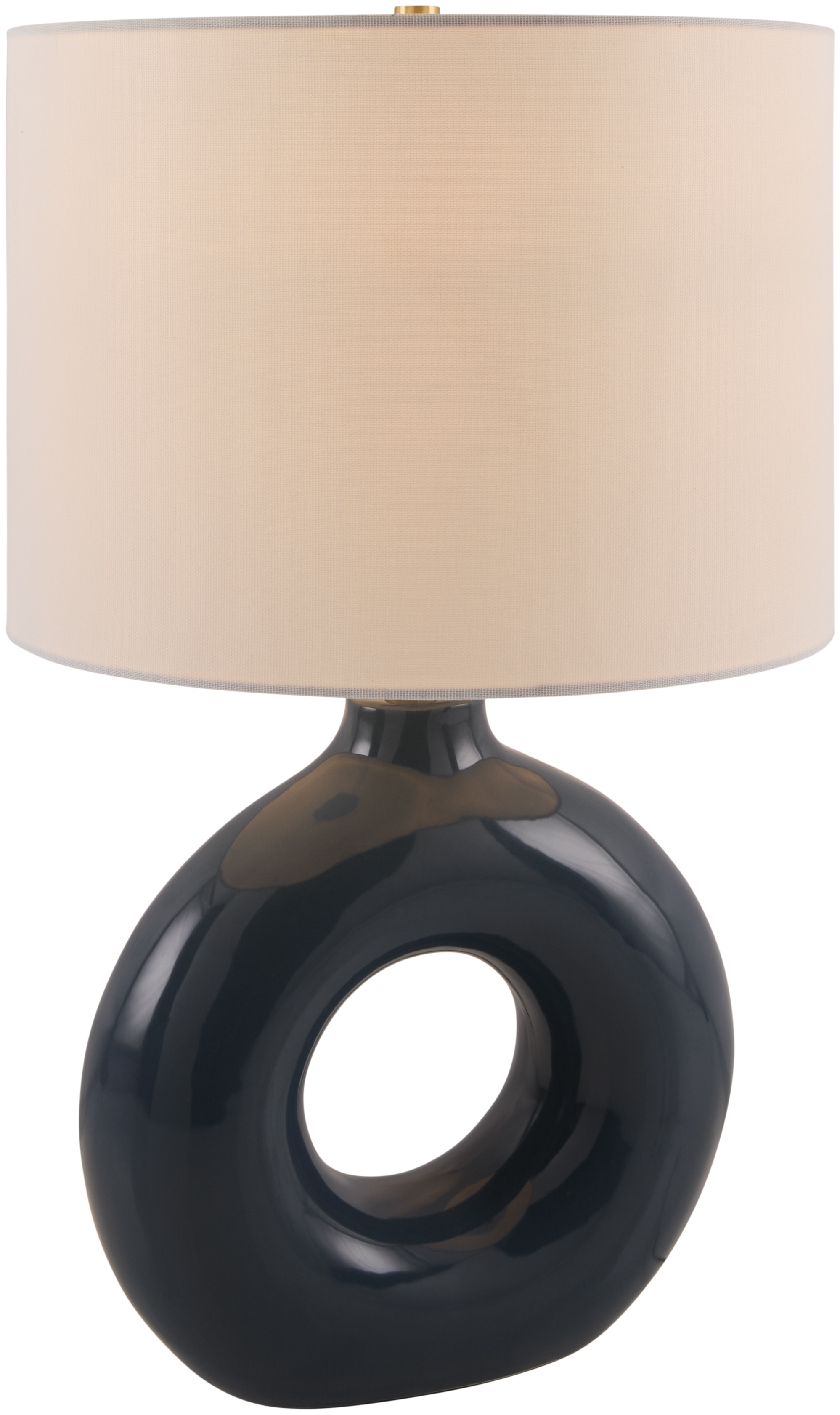 Solara  Glazed 25"H x 14"W x 14"D Accent Table Lamp - Image 0