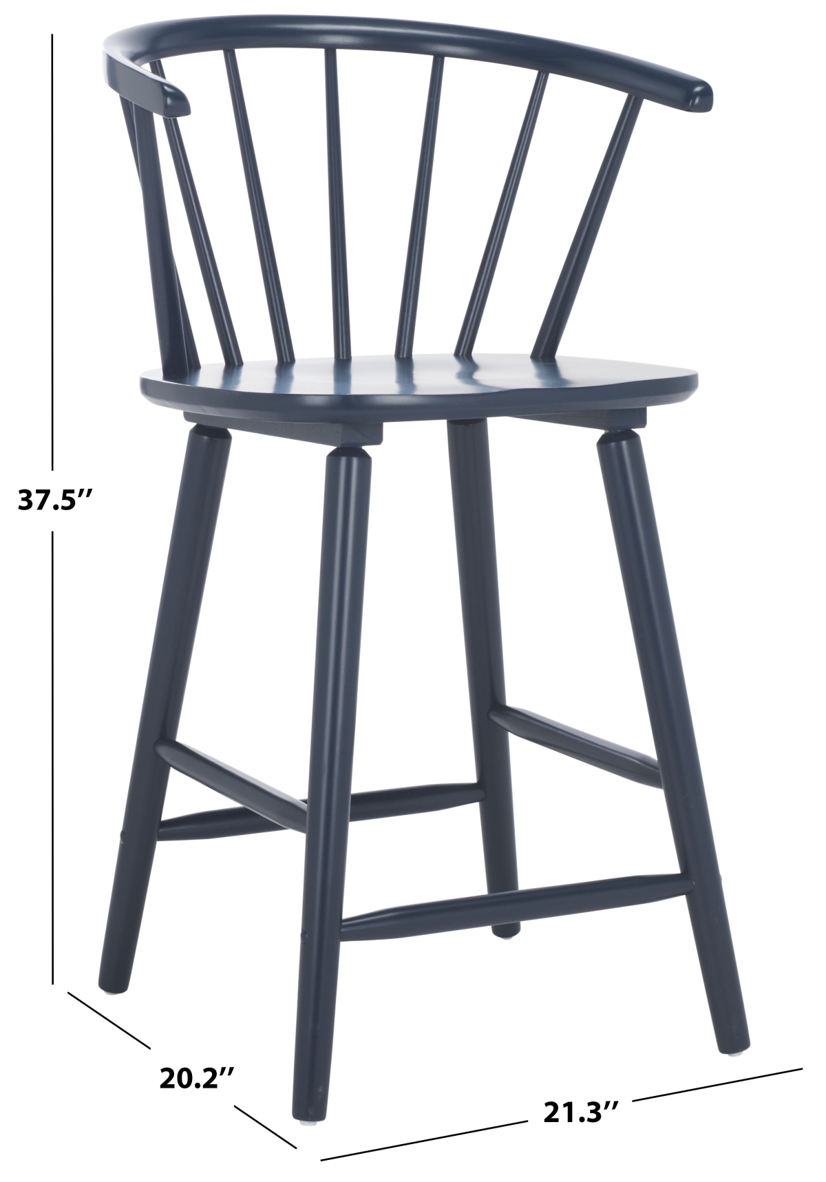 Blanchard Counter Stool - Navy - Image 9