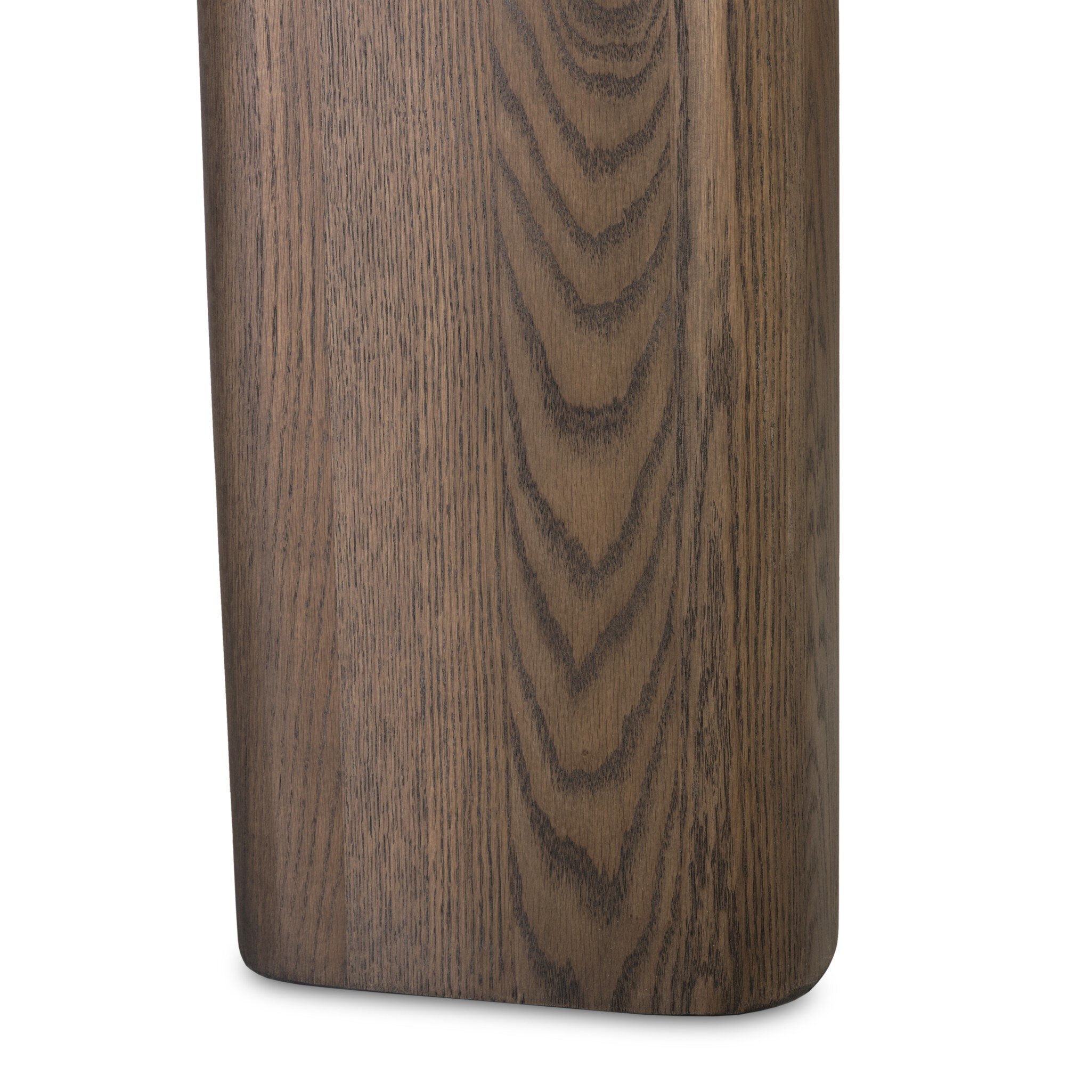 Soho Dining Table - Aged Natural Oak Veneer - Image 7