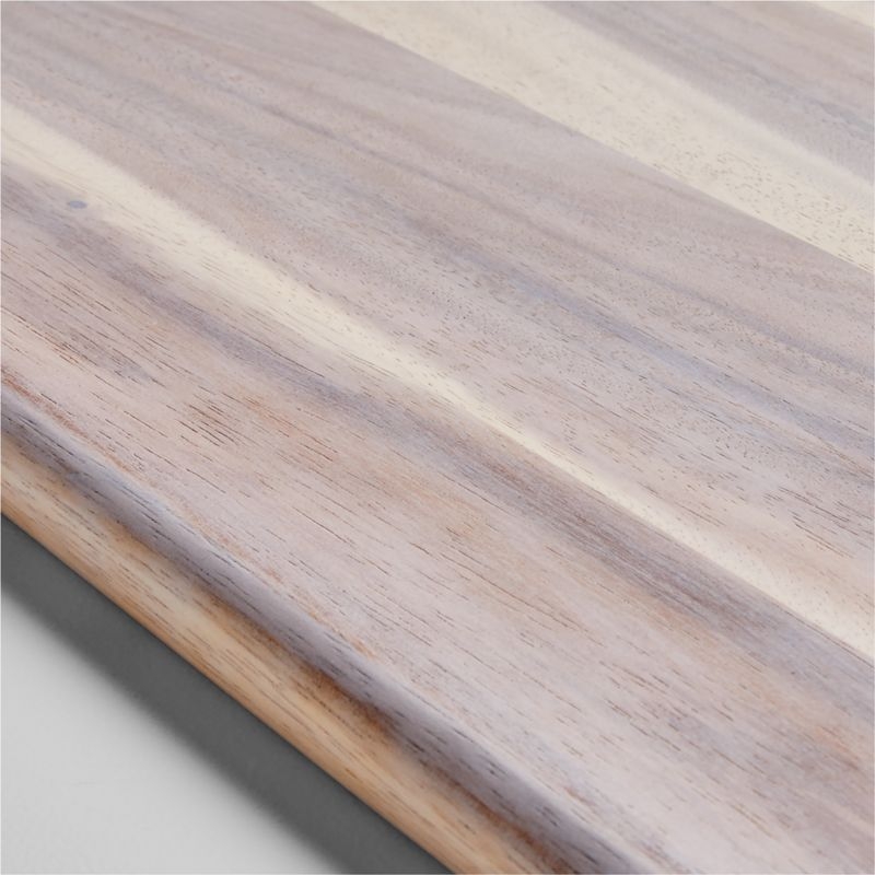 Tondo 20" White-Washed Lazy Susan - Image 1