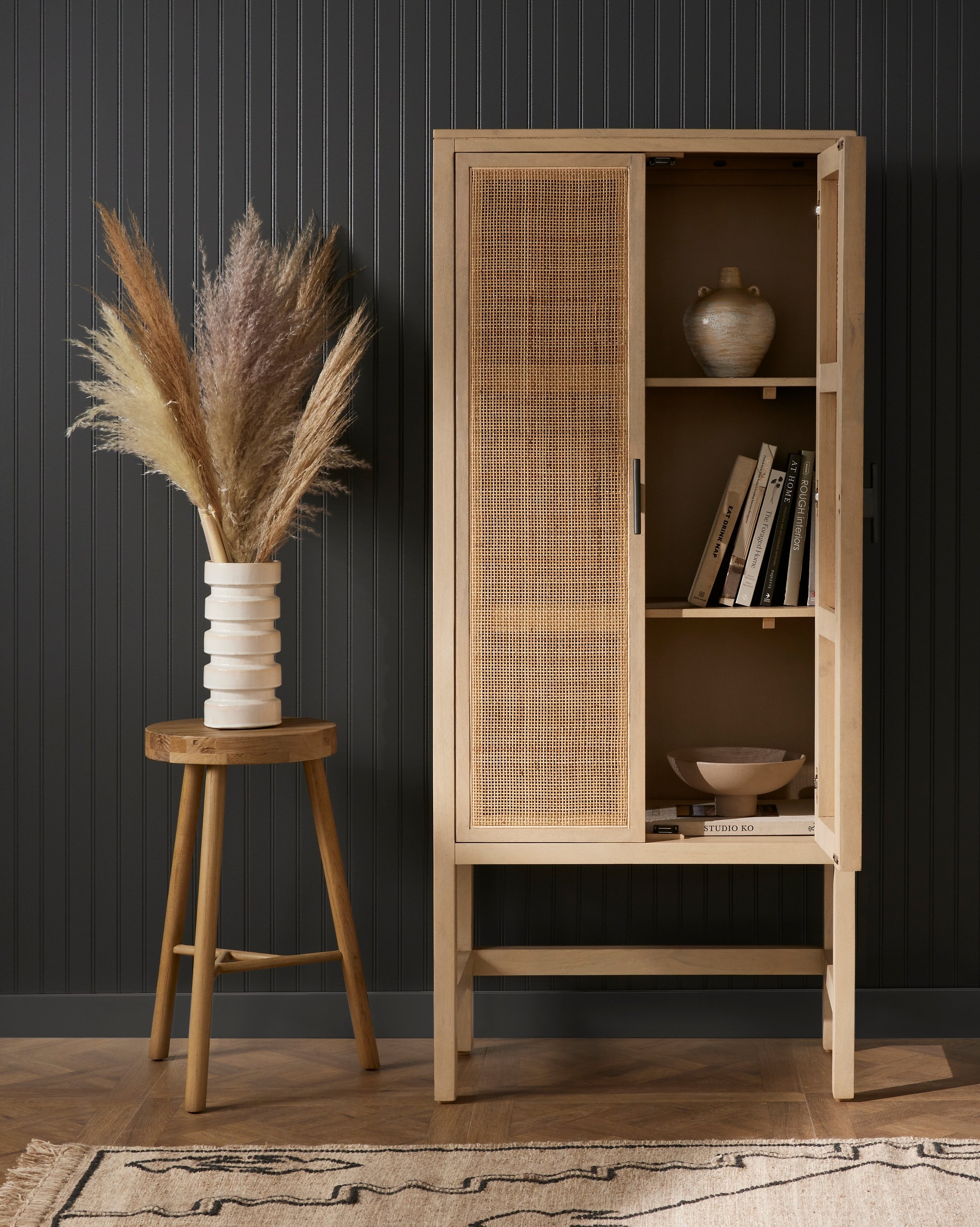 Caprice Narrow Cabinet-Natural Mango - Image 13