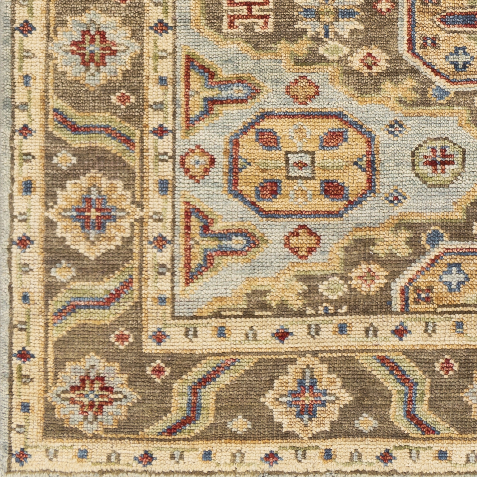 Biscayne Brown Indoor 6' x 9' Handmade Rug - Image 5