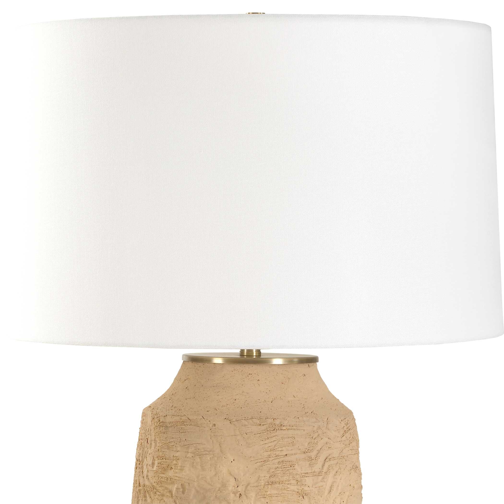Sandstone Flow Terracotta Table Lamp - Image 4