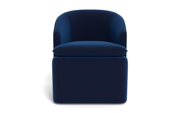 Daphne Upholstered Chair with Contrast Piping - Image 0