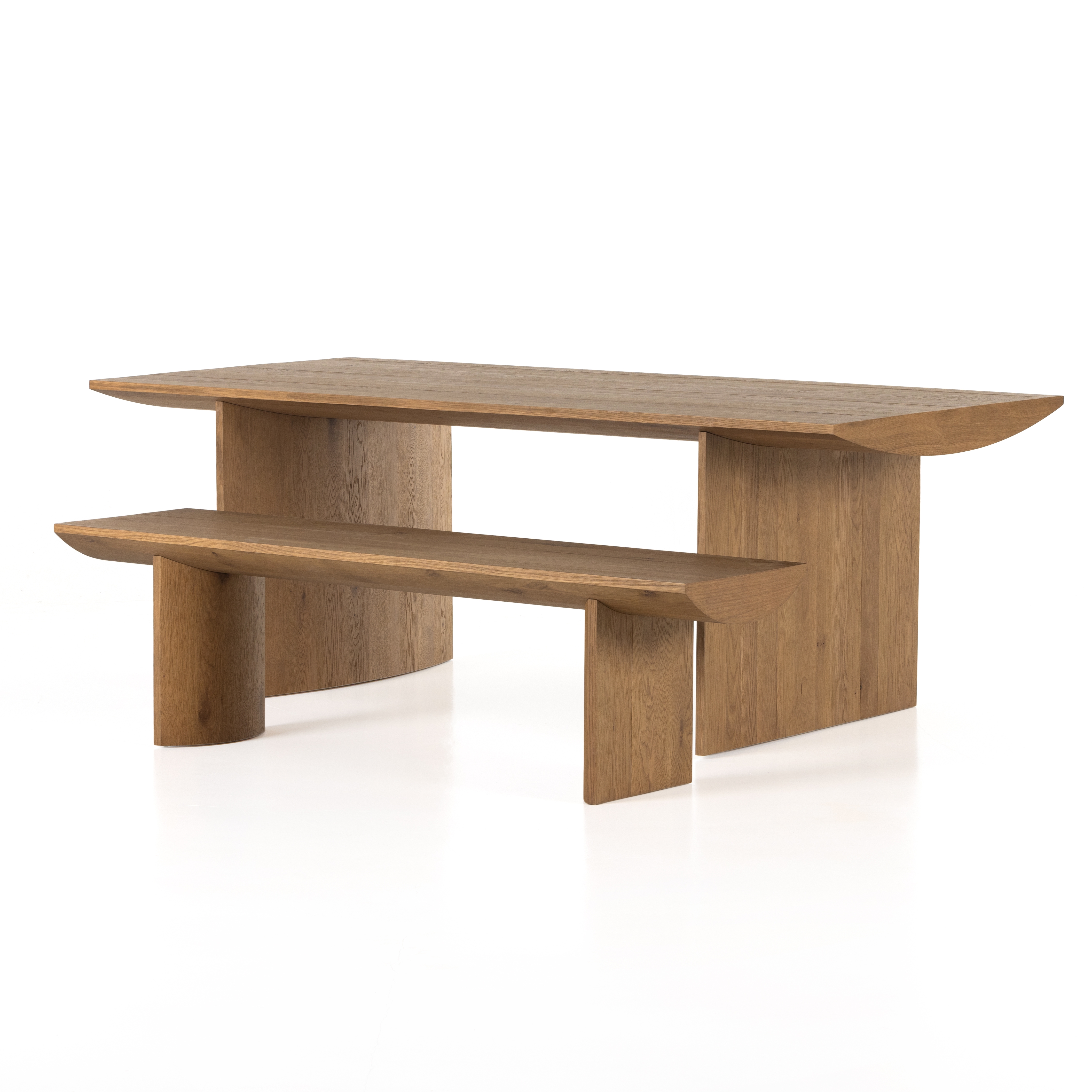 Pickford 84" Dining Table-Dusted Oak - Image 7