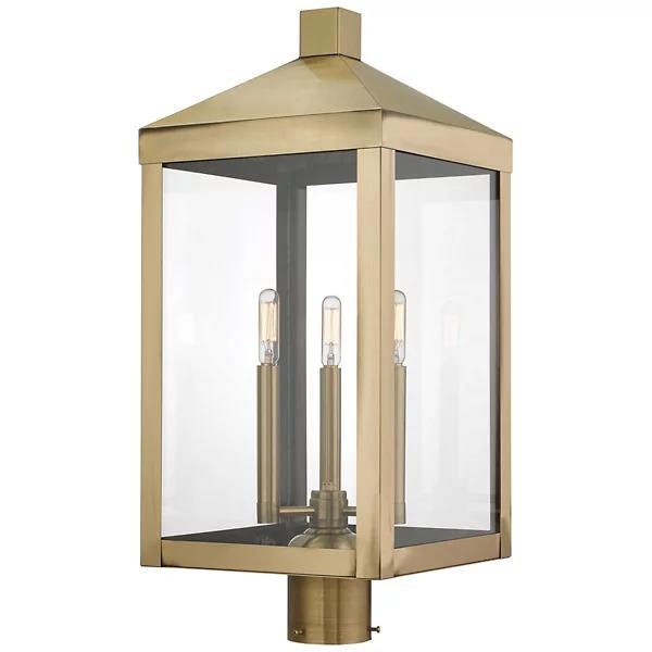 James 3 Light Outdoor Post Light - Image 0