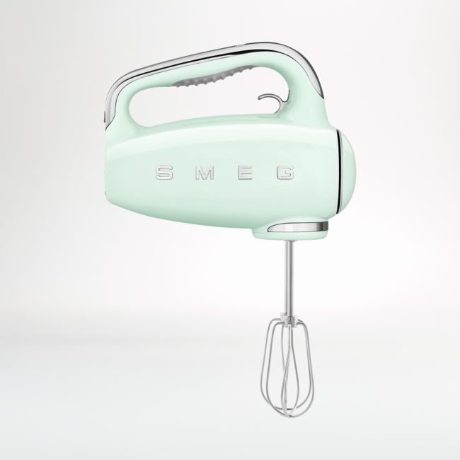SMEG Pastel Green 9-Speed Hand Mixer - Image 0