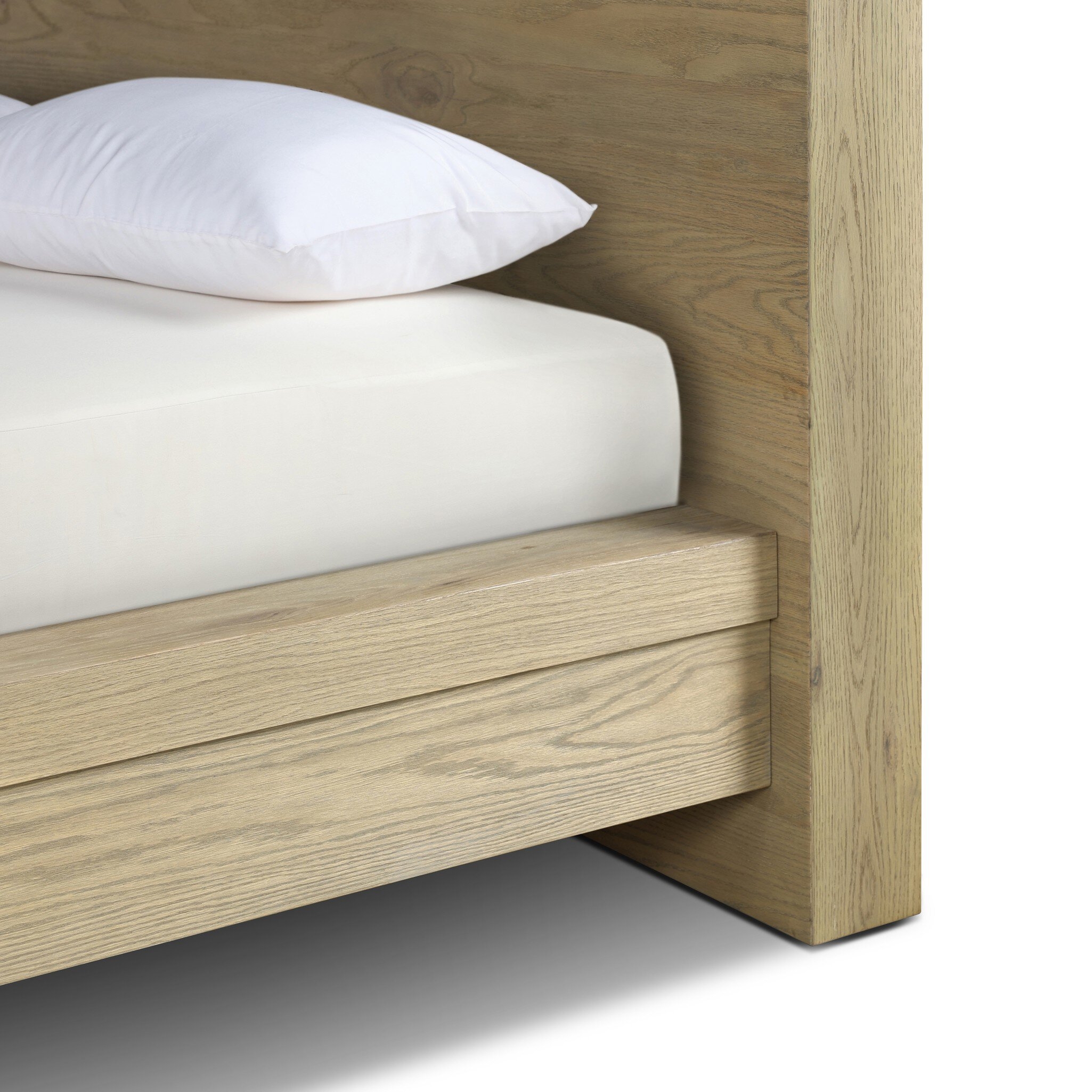 Torrington Bed - Sandy Oak Resawn - Image 6