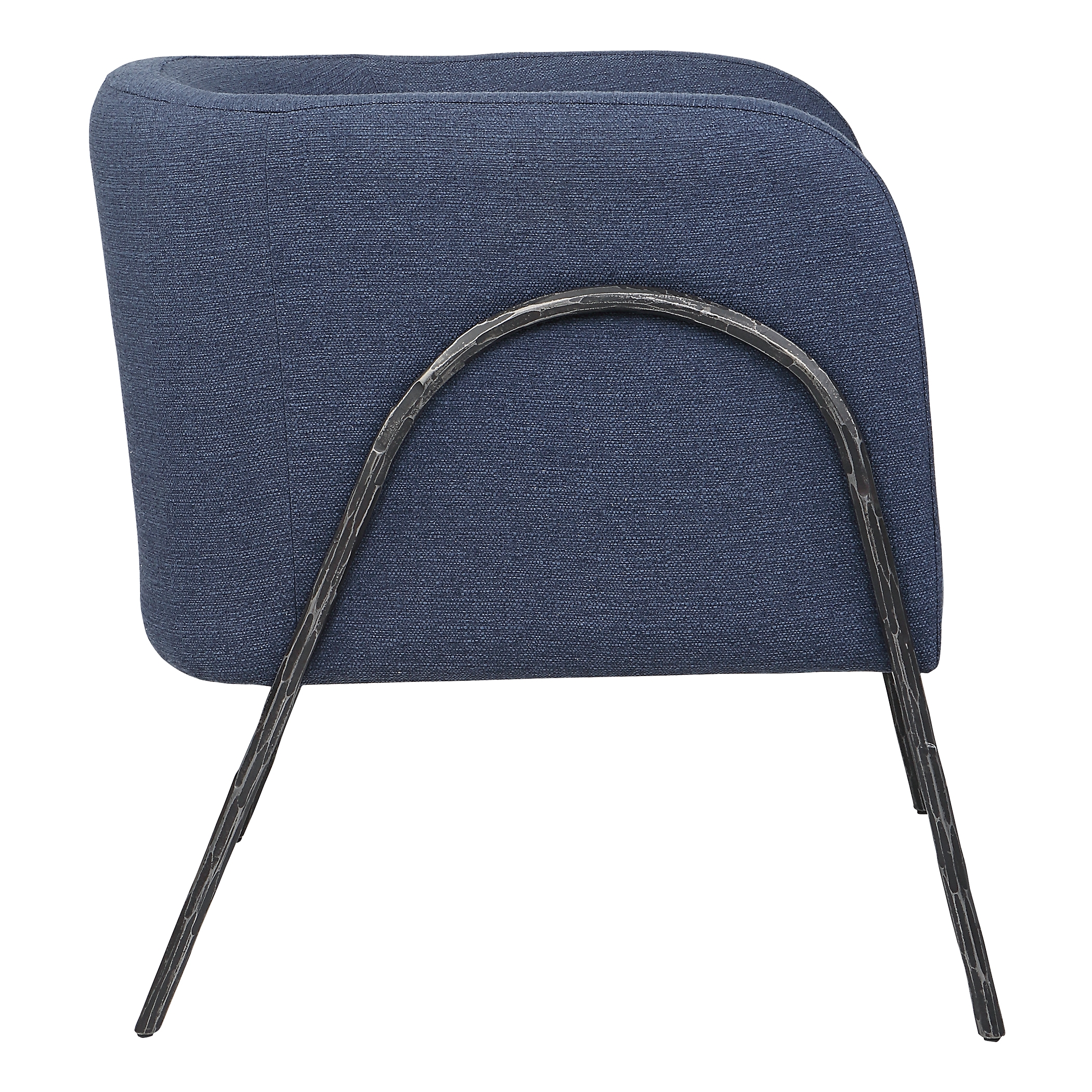 Jacobsen Denim Barrel Chair - Image 3