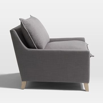 Bliss Chair and a Half, Astor Velvet, Evergreen, Ash - Image 4