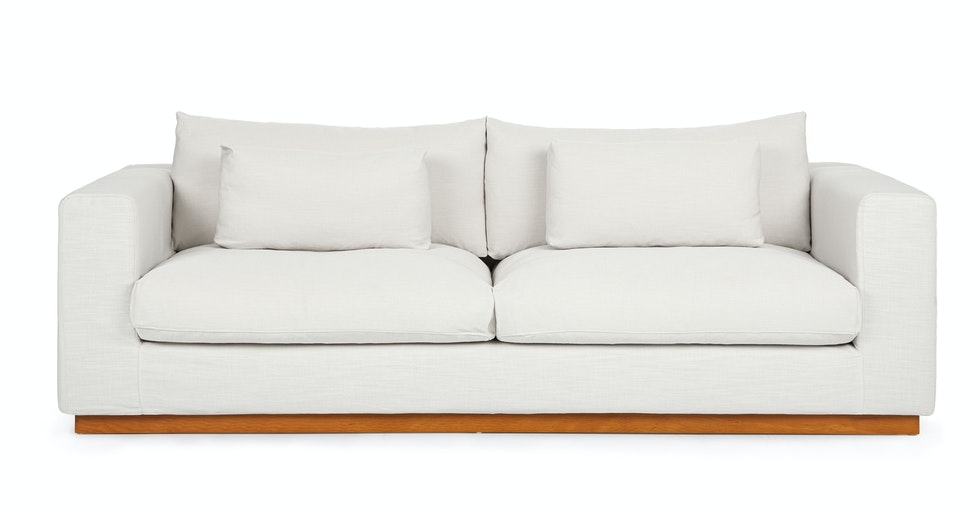 Malsa Sofa, Soft White - Image 0